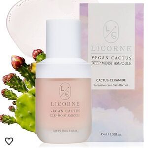 NIB New Licorne Vegan Cactus Deep Moist Serum. 1.52 oz/45 ml